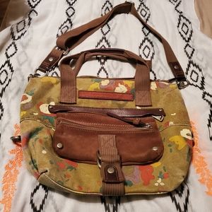 Fossil convertible handbag